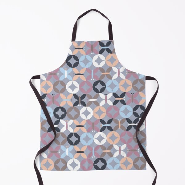Item preview, Butterflies in yellow, dark blue and brown on gray, seamless pattern designed and sold by colorofmagic.