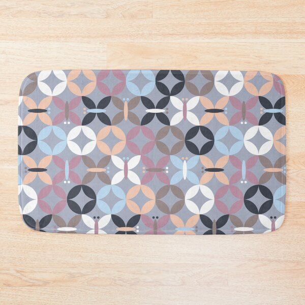 Item preview, Butterflies in yellow, dark blue and brown on gray, seamless pattern designed and sold by colorofmagic.