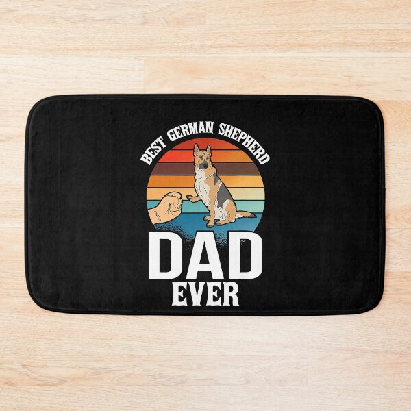 Item preview, Best Dog Dad Ever German Shepherd Retro Vintage Copy designed and sold by EmilyPippin.