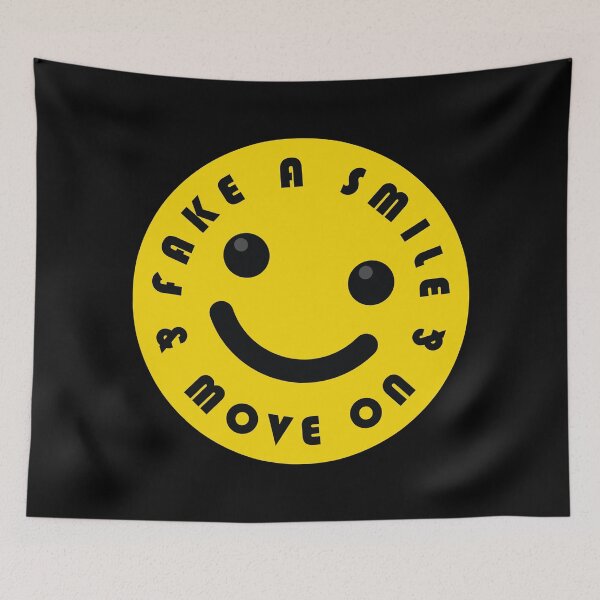 Item preview, Fake A Smile And Move On designed and sold by Noverda Nawarizka Prabowo.