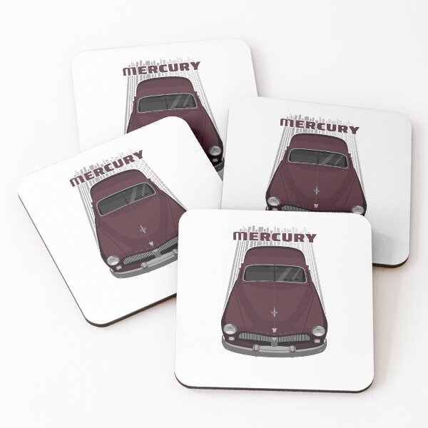 Artikelvorschau, Mercury Coupe 1949 - Maroon entworfen und verkauft von V8social.