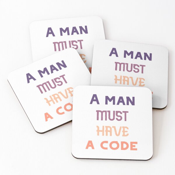 Item preview, A man must have a code, Awesome gift for "the wire" series lovers, father, mother, sister, brother and friends designed and sold by abdelhak2005.