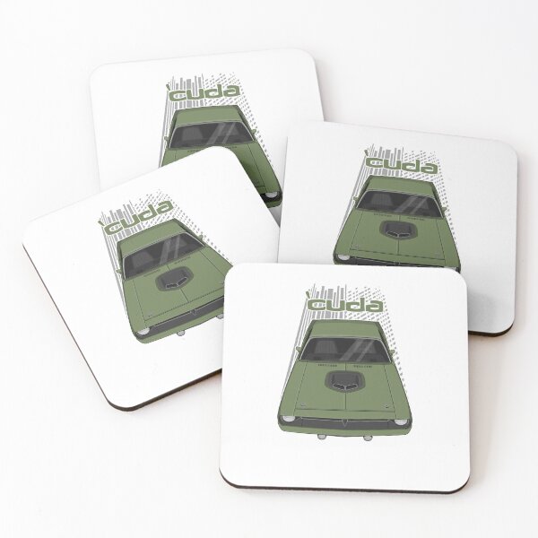 Item preview, Plymouth Barracuda - Hemi Cuda - 1970 - Green designed and sold by V8social.