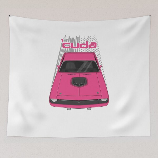 Item preview, Plymouth Barracuda - Hemi Cuda - 1970 - Moulin Rouge Pink designed and sold by V8social.
