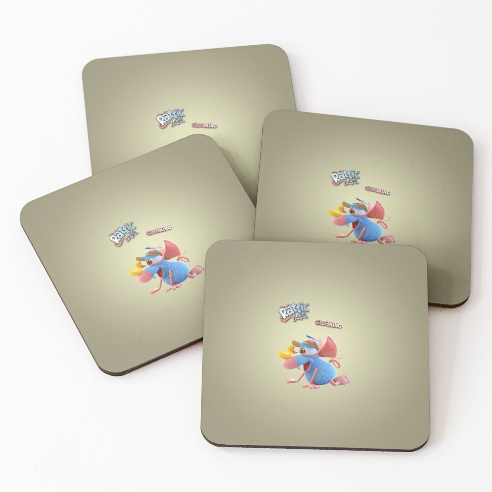 Item preview, Coasters (Set of 4) designed and sold by Rattic.