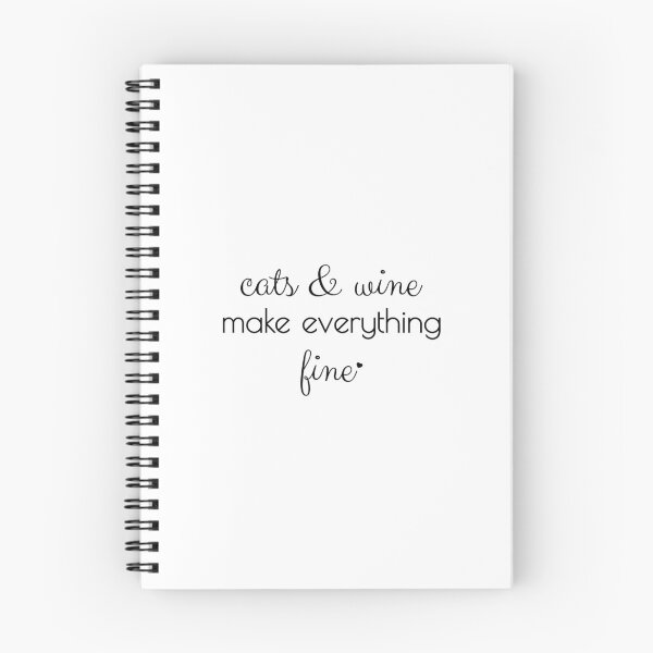 Item preview, Cats and wine make everything fine, Funny quote, Wine lovers, Cat lovers, Pet designed and sold by cyhdesign.