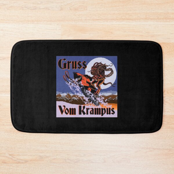 Item preview, Krampus on a snowmobile designed and sold by Chris LaBonte.