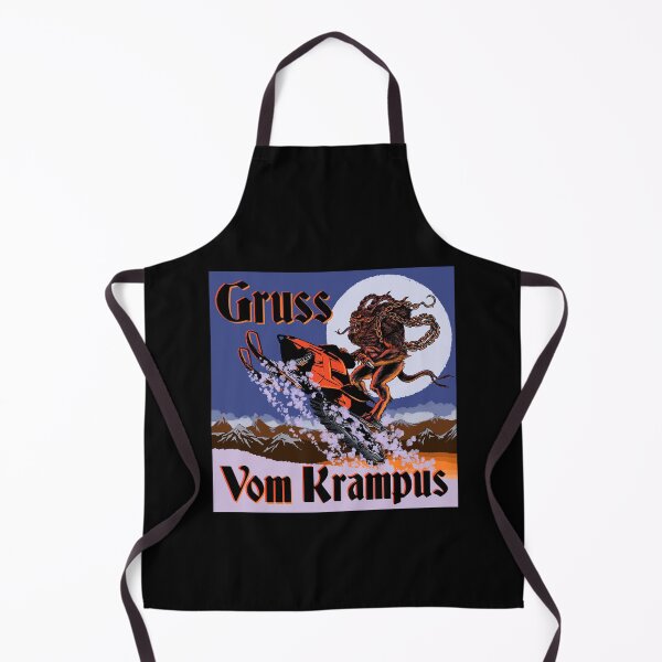 Item preview, Krampus on a snowmobile designed and sold by Chris LaBonte.