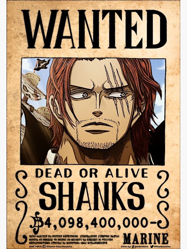 Tapis de Souris One Piece Enfant Shank Le Roux One Piece Manga