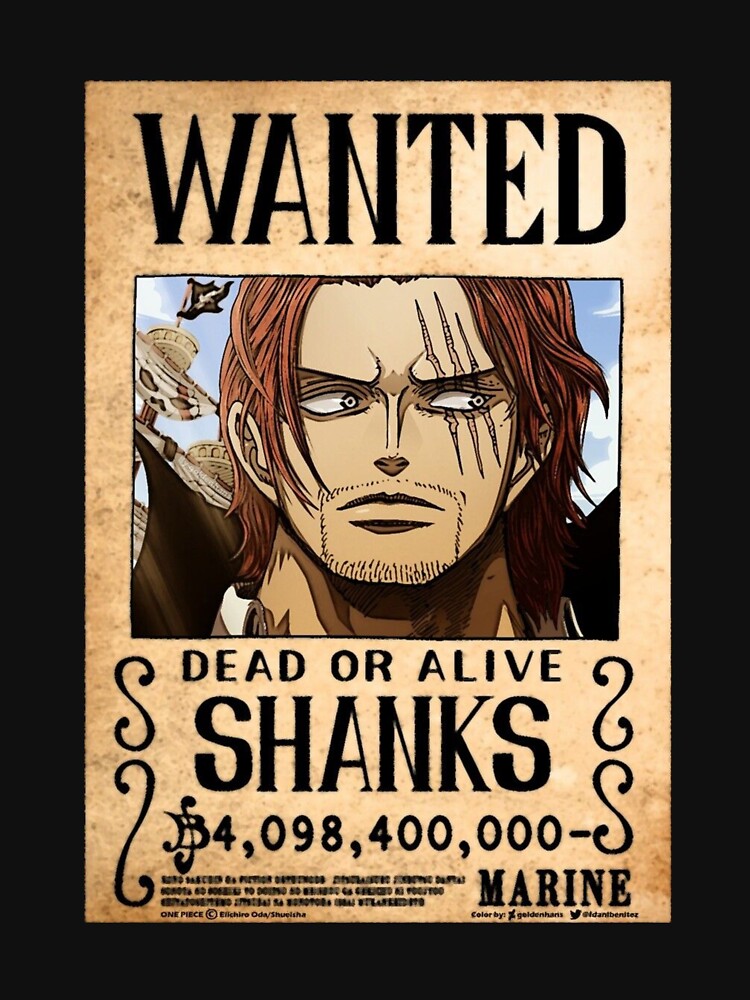 Avis de Recherche Shanks Wanted