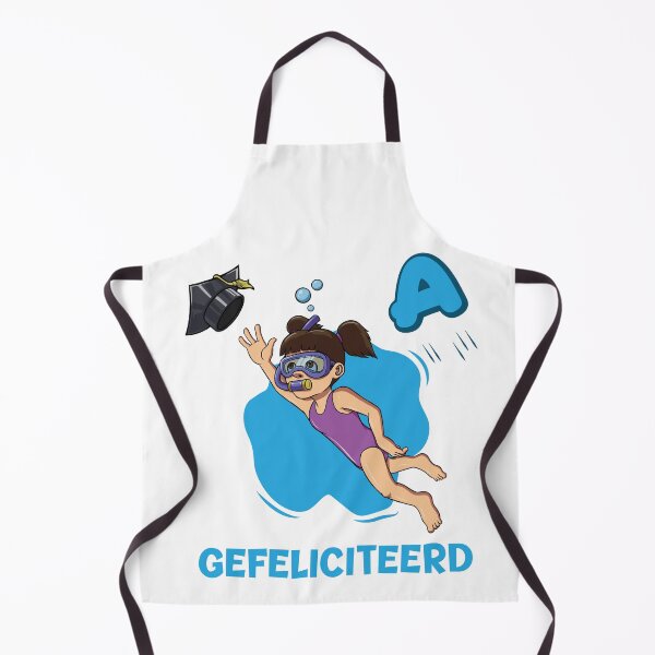 Item preview, Girl is getting here swimming certificate A. Gefeliciteerd met het behalen van je zwemdiploma. Een hele prestatie! designed and sold by Zwembad Vergelijker.