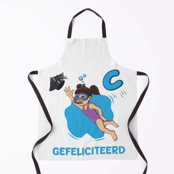 Item preview, Girl is getting here swimming certificate C. Gefeliciteerd met het behalen van je zwemdiploma. Een hele prestatie! designed and sold by Zwembad Vergelijker.