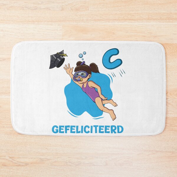 Item preview, Girl is getting here swimming certificate C. Gefeliciteerd met het behalen van je zwemdiploma. Een hele prestatie! designed and sold by Zwembad Vergelijker.