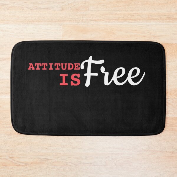Item preview, Attitude Is Free designed and sold by TINASTORESHOPE.