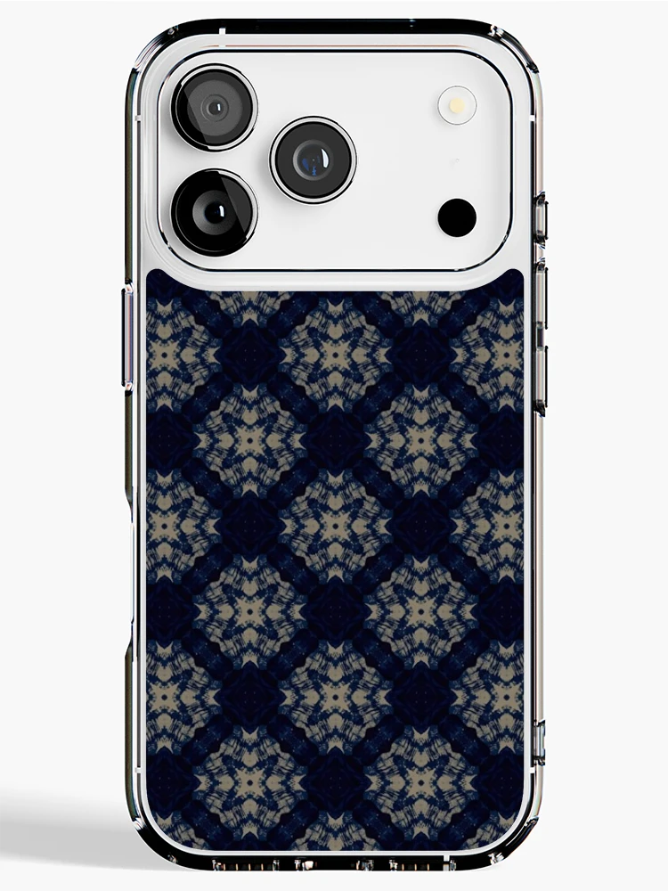 Thumbnail 1 of 5, iPhone Case, Tropical Blue designed and sold by RubyPrintDesign.