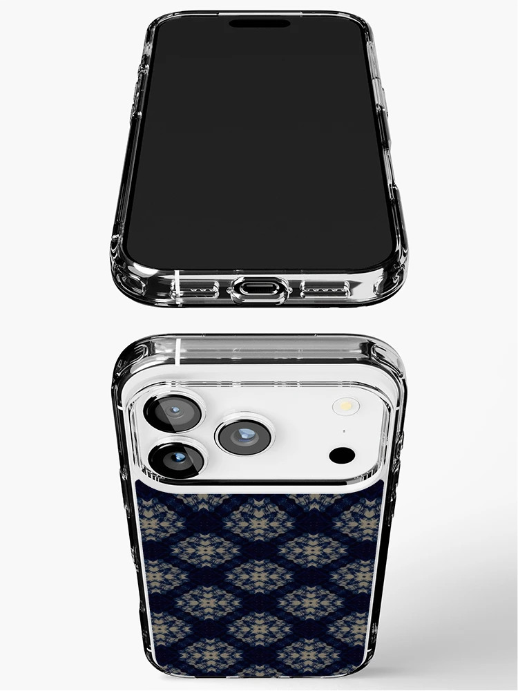 Thumbnail 3 of 5, iPhone Case, Tropical Blue designed and sold by RubyPrintDesign.