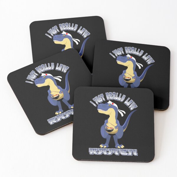 Item preview, Cute & Funny I Just Really Love Ramen Anime dinosaur  designed and sold by marcek.