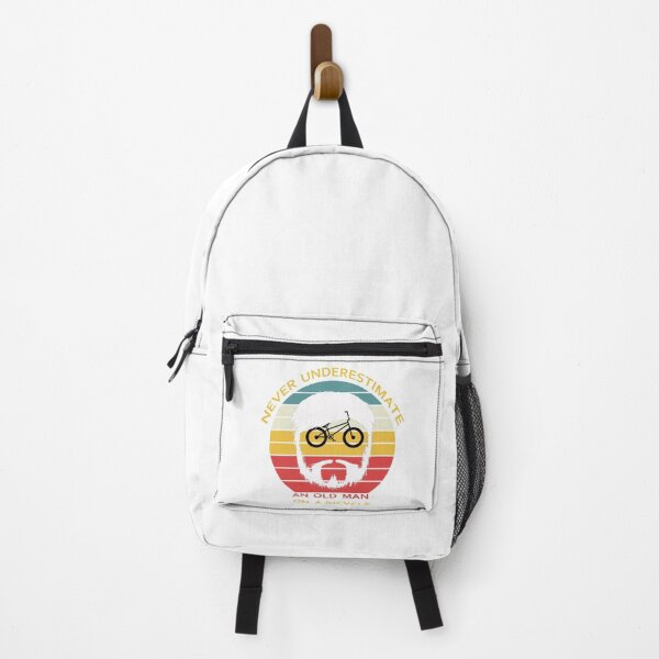 Item preview, Never Underestimate An Old Man On A Bicycle Gift Idea For Bicycle Lover designed and sold by HINDAM4U.