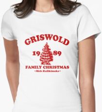 Griswold Family Christmas 1989 Women's Fitted T-Shirt