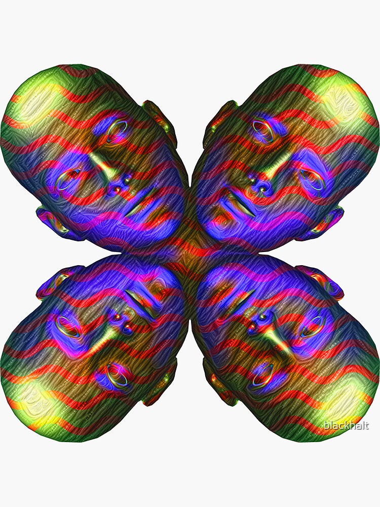 #DeepDream Masks - Heads - Butterfly 5x5K v1455803831 by blackhalt