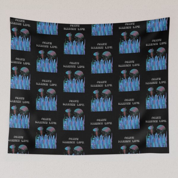 Item preview, save marine life designed and sold by hrithik bajari.