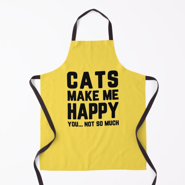 Item preview, Cats Make Me Happy Funny Quote designed and sold by quarantine81.