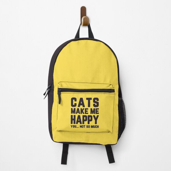 Item preview, Cats Make Me Happy Funny Quote designed and sold by quarantine81.