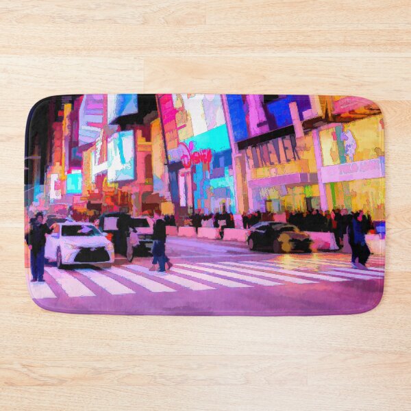 Item preview, Times Square Night Time Art designed and sold by Londonimages.