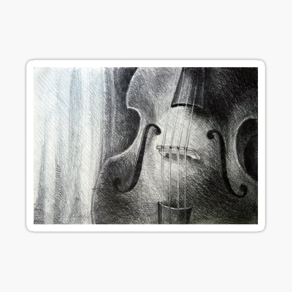 Sounds fill the room, 2012, A4, graphite crayon Sticker