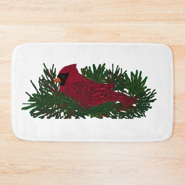 Item preview, hand painted cardinal designed and sold by THE AMERICAN TEEVANGELIST.