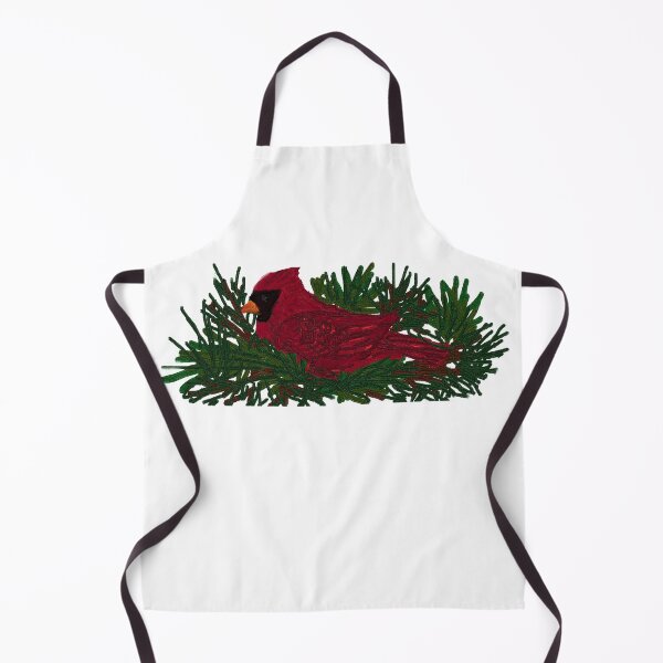 Item preview, hand painted cardinal designed and sold by THE AMERICAN TEEVANGELIST.