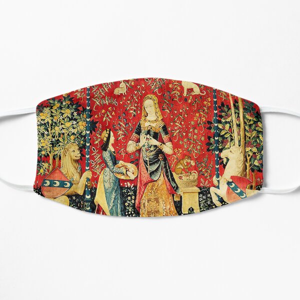 The Lady and the Unicorn: À Mon Seul Désir Flat Mask