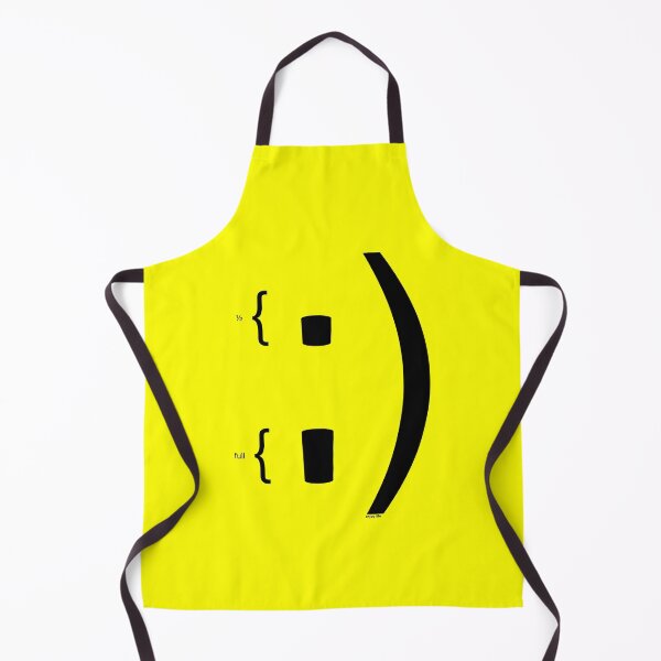 Item preview, glass half full wink smile designed and sold by sjaros.