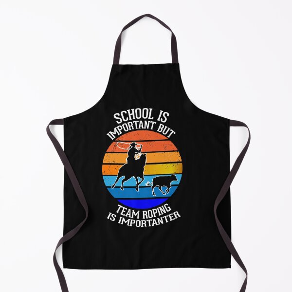 Item preview, School Is Important But Team Roping Is Importanter shirt ,roping shirt,gift for mom and dad designed and sold by Raminovitch.
