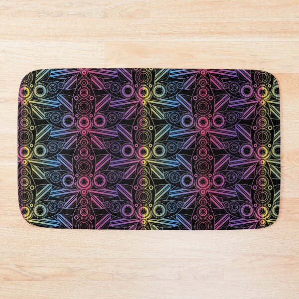 Item preview, Colored lotus patterns graphic  designed and sold by Openspace2020.