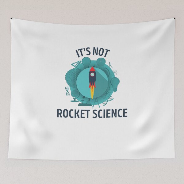 Item preview, It Is Not Rocket Science designed and sold by Emerg-Apparel.