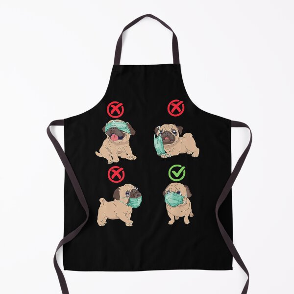 Item preview, Funny Dog Wear Face Mask Funny Pug Wear Face Mask Dog Lover designed and sold by JohnnyBench73.