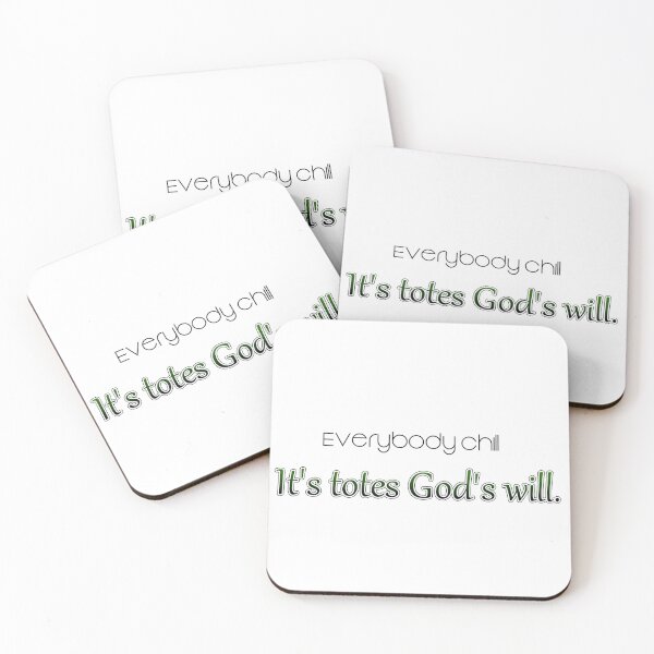 Item preview, Everybody chill it's totes God's will Six musical Anne Boleyn quote designed and sold by Romy1398.