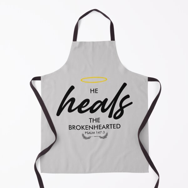 Item preview, He Heals The Broken Hearted Psalm 147:3 designed and sold by Edzgi1.