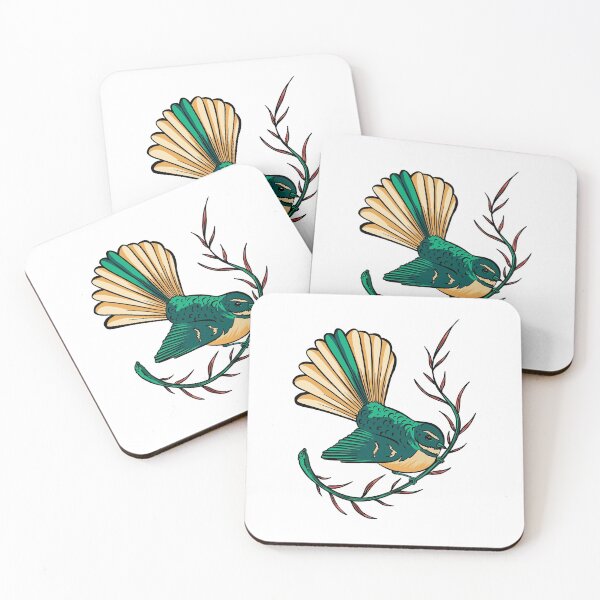 Item preview, Fan-tailed Bird On Branch designed and sold by Shirtey.