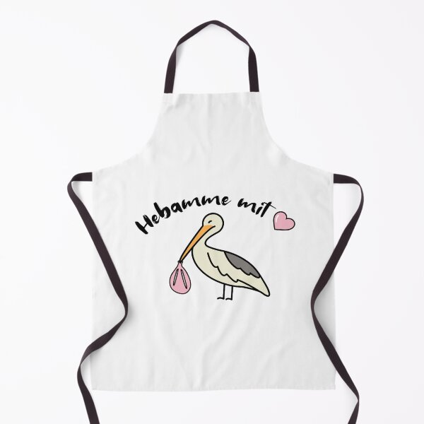 Item preview, Midwife with a heart stork brings baby doula designed and sold by lsvds.