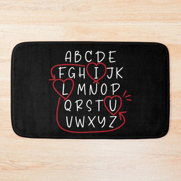 Item preview, ABC I Love You, Valentine's Day ABC, Valentine's Day designed and sold by Happiness Shop.