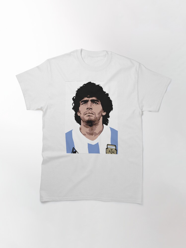 Alternate view of Maradona - best soccer player Classic T-Shirt