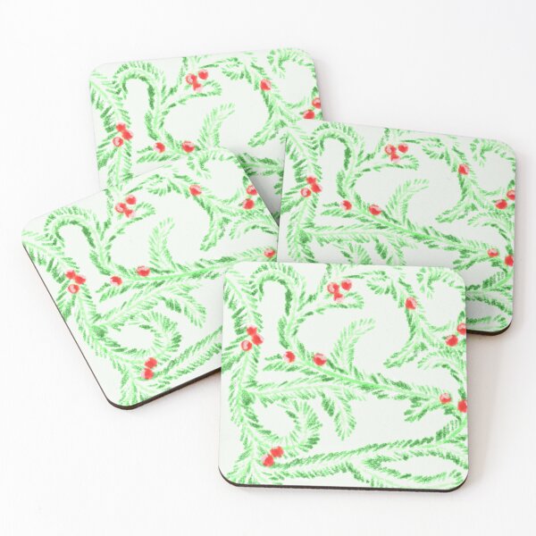 Item preview, Pine twig and mistletoe designed and sold by Chino20.