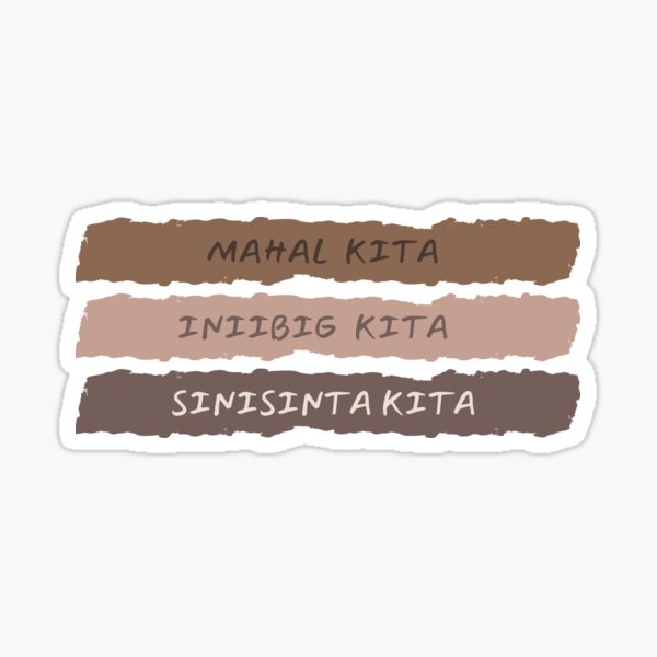 Item preview, Mahal Kita designed and sold by carmellprints.