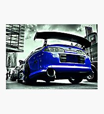 TOYOTA SUPRA Street car racer Photographic Print