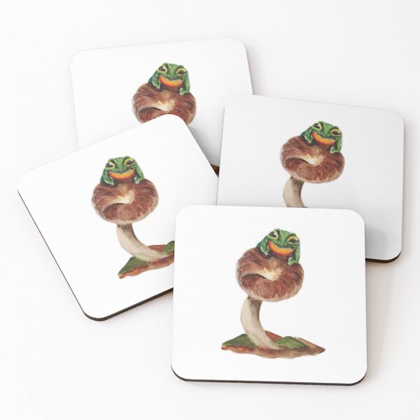 Item preview, Mushroom frog designed and sold by Karolien Kenis.