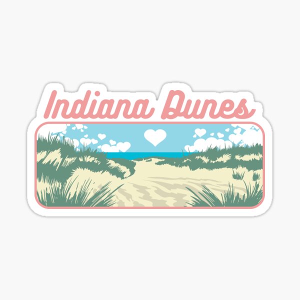 Love the Dunes Sticker