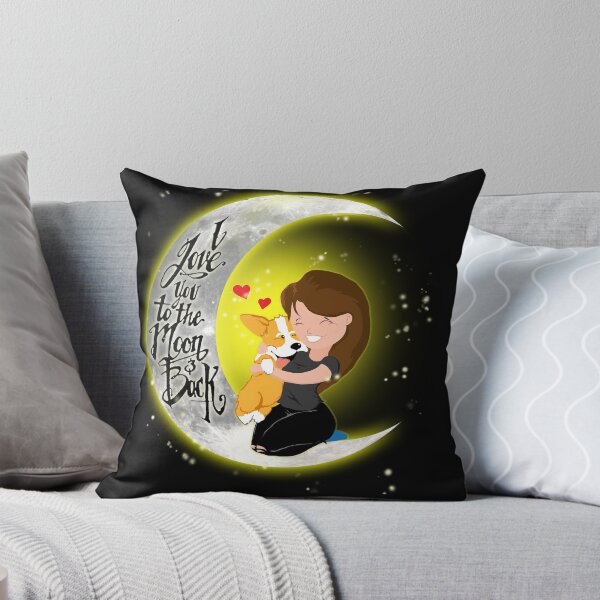 Artikelvorschau, Ich liebe Corgi zum Mond und zurück entworfen und verkauft von sotojacob.