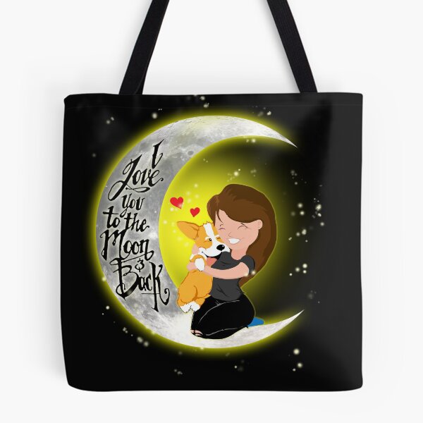 Artikelvorschau, Ich liebe Corgi zum Mond und zurück entworfen und verkauft von sotojacob.
